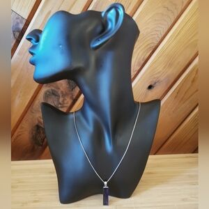 Gem Stone Sterling Silver Necklace